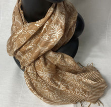 Load image into Gallery viewer, Batik Silk Scarves - Medium