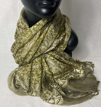 Load image into Gallery viewer, Batik Silk Scarves - Large