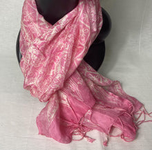 Load image into Gallery viewer, Batik Silk Scarves - Large