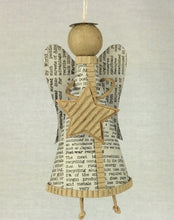 Load image into Gallery viewer, Recycled Paper Christmas Decoration - Angels