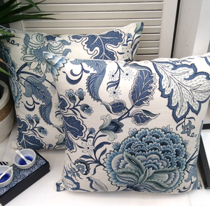 Rhapsody Blue Cushion