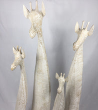 Load image into Gallery viewer, Giraffe Carved Art