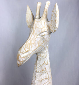 Giraffe Carved Art