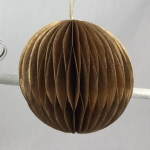 Honeycomb Ball decoration - recycled paper