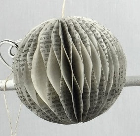 Honeycomb Ball decoration - recycled paper