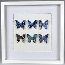 Load image into Gallery viewer, Blue Butterflies PaperArt