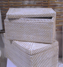 Load image into Gallery viewer, Rattan Lidded Box