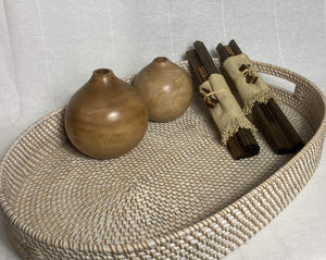 Rattan Oval Trays