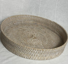 Load image into Gallery viewer, Rattan Round Trays