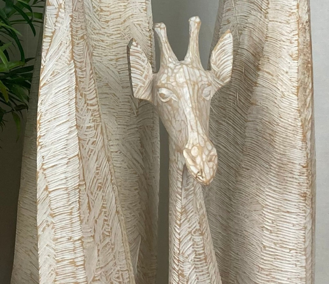 Giraffe Carved Art
