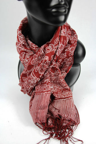 Batik Silk Scarves - Large