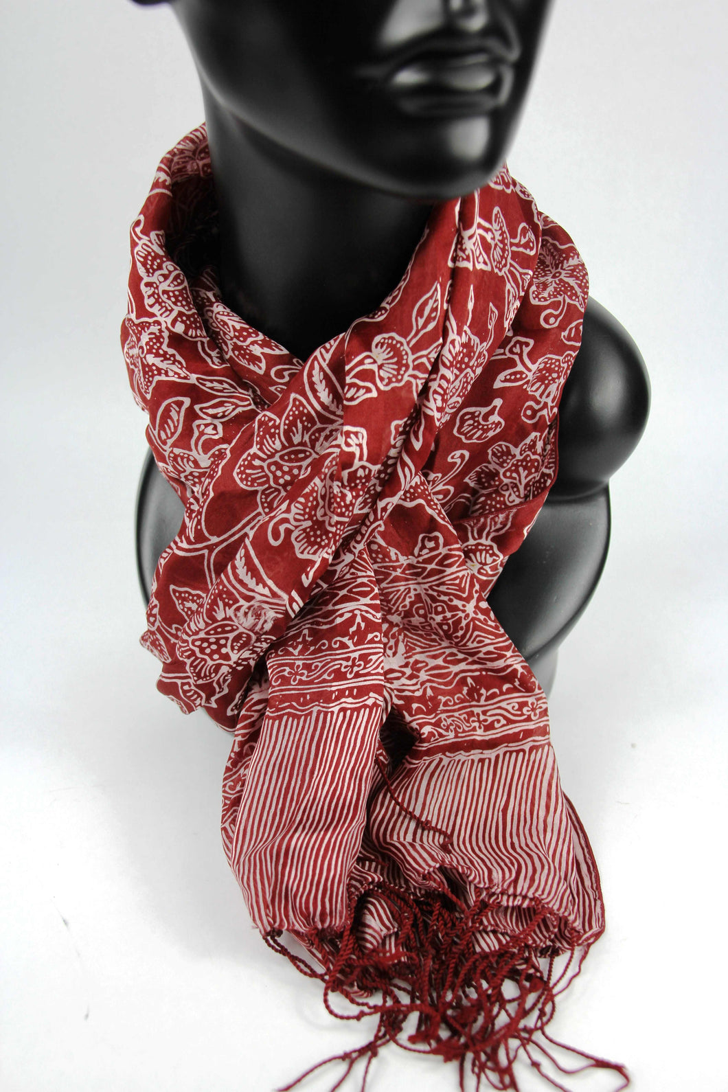 Batik Silk Scarves - Large