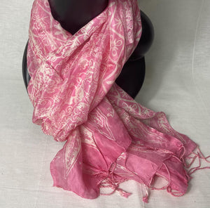 Batik Silk Scarves - Small