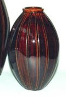 Striped Glaze Vase