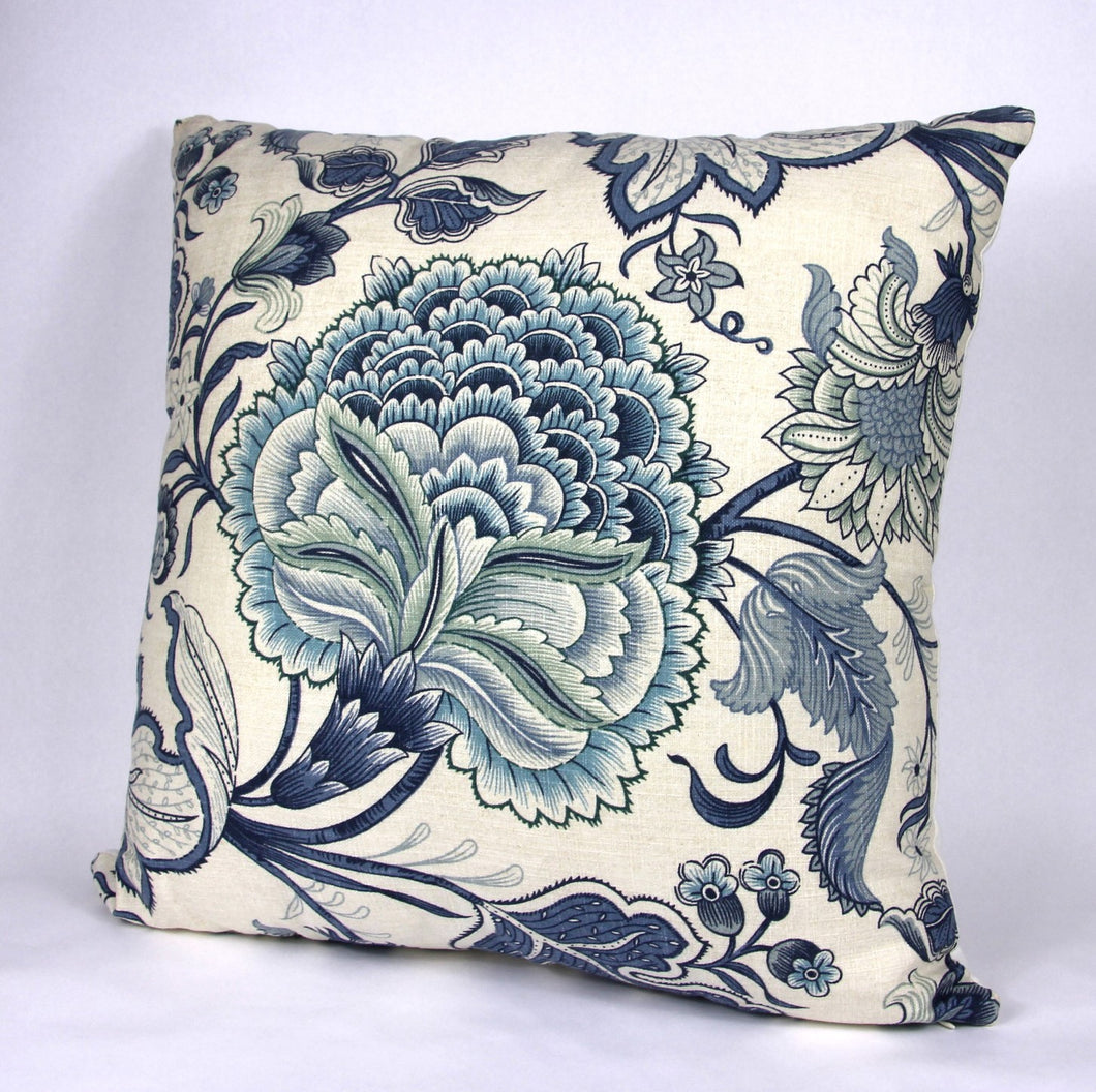 Rhapsody Blue Cushion