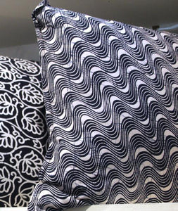Batik Cushion blue