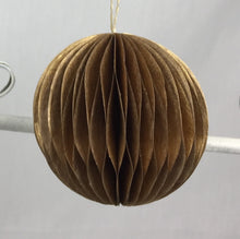 Load image into Gallery viewer, Honeycomb Ball decoration - recycled paper