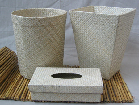 3422 Bin rnd,sq, Tissue box - pandanus_4536